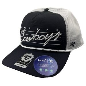 Dallas Cowboys 47 Brand Hat Snap Back One Size NFL Mesh Trucker Rope brrr NEW